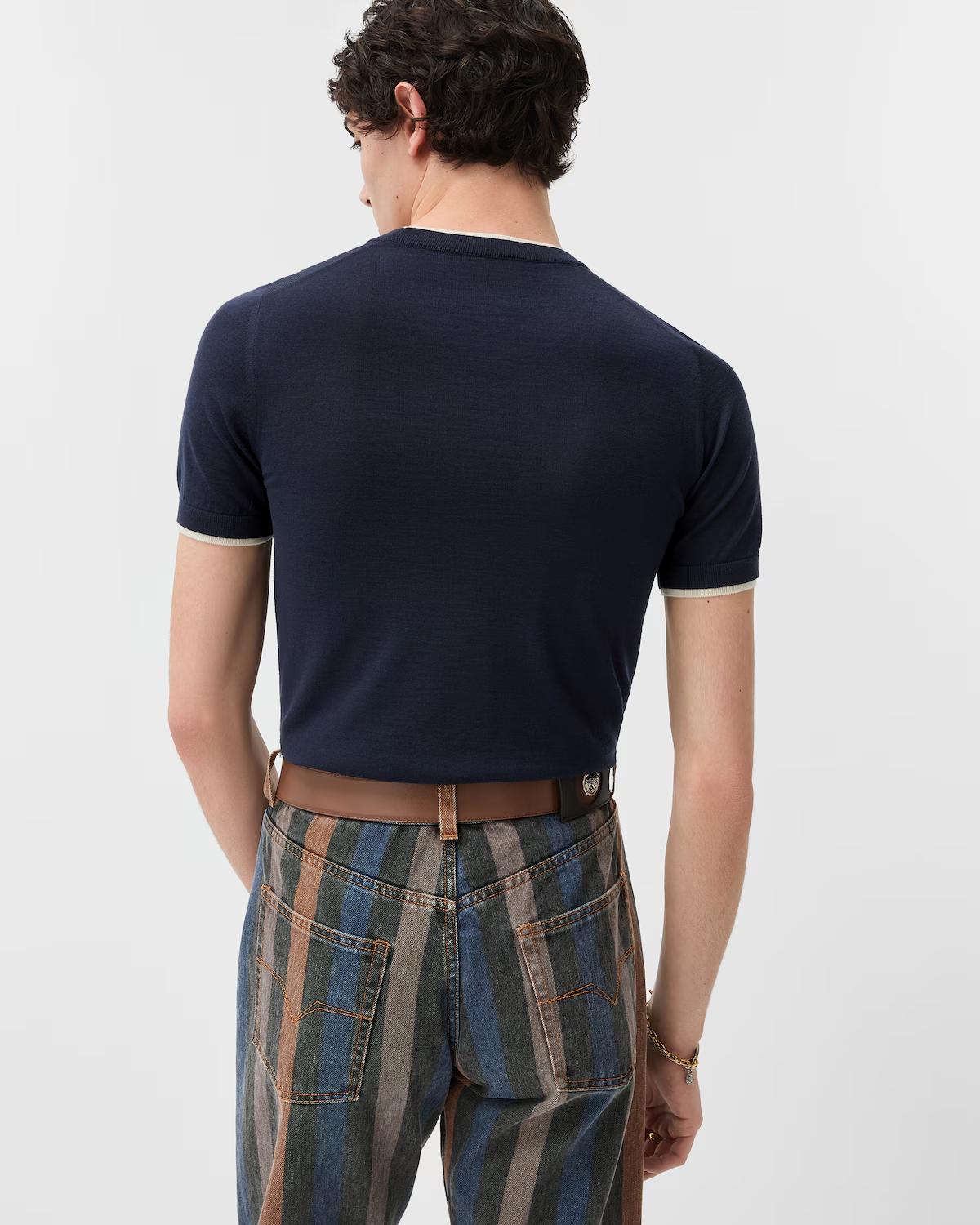 Wool Knit T-shirt - Image 3