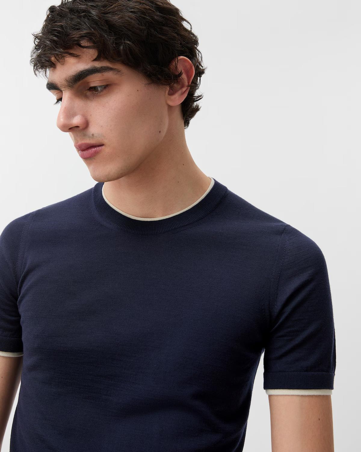 Wool Knit T-shirt - Image 4