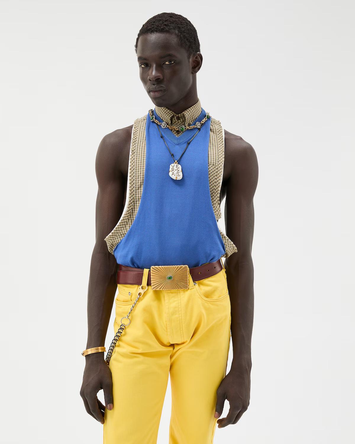 Cotton Knit Tank Top - Image 2