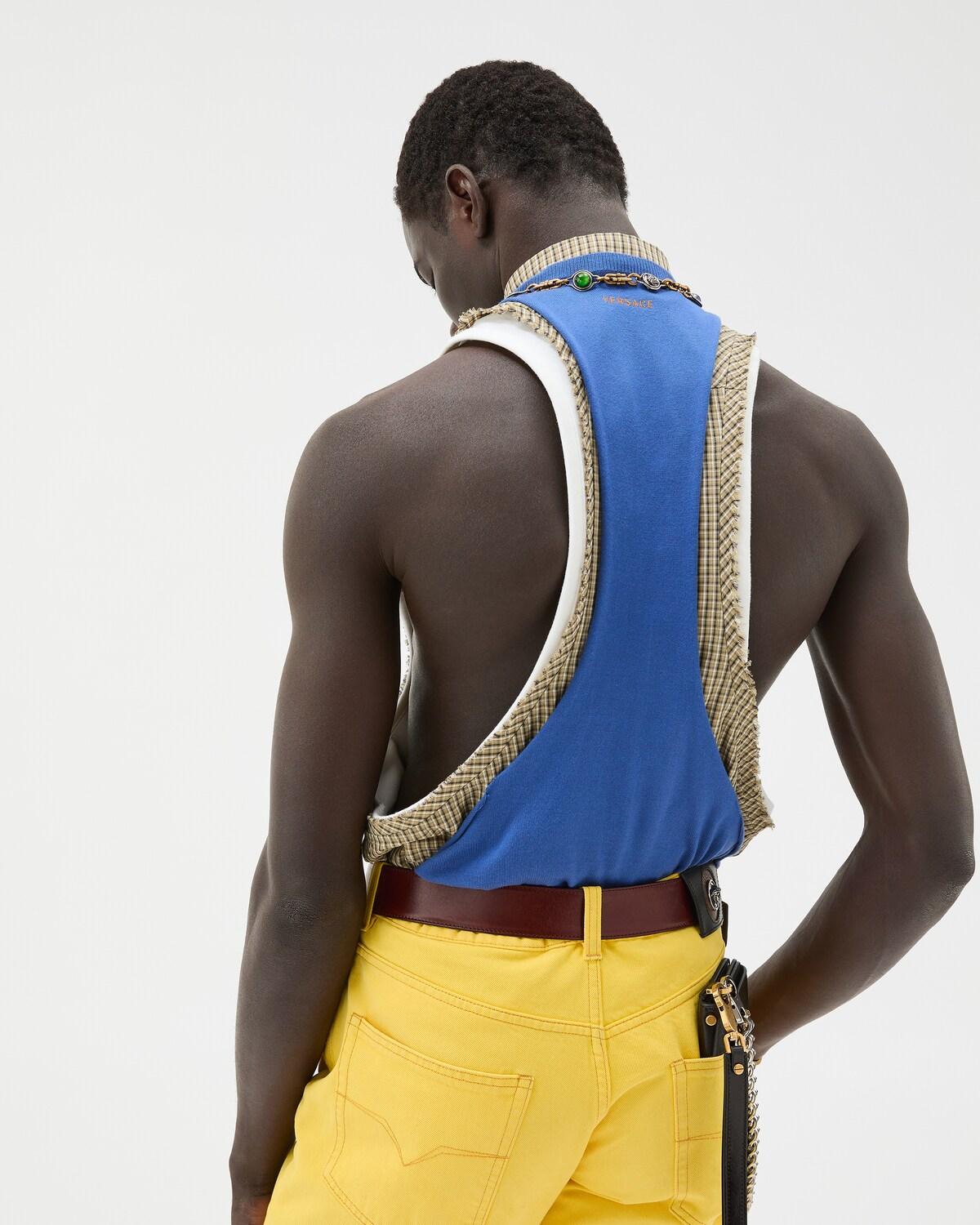 Cotton Knit Tank Top - Image 3
