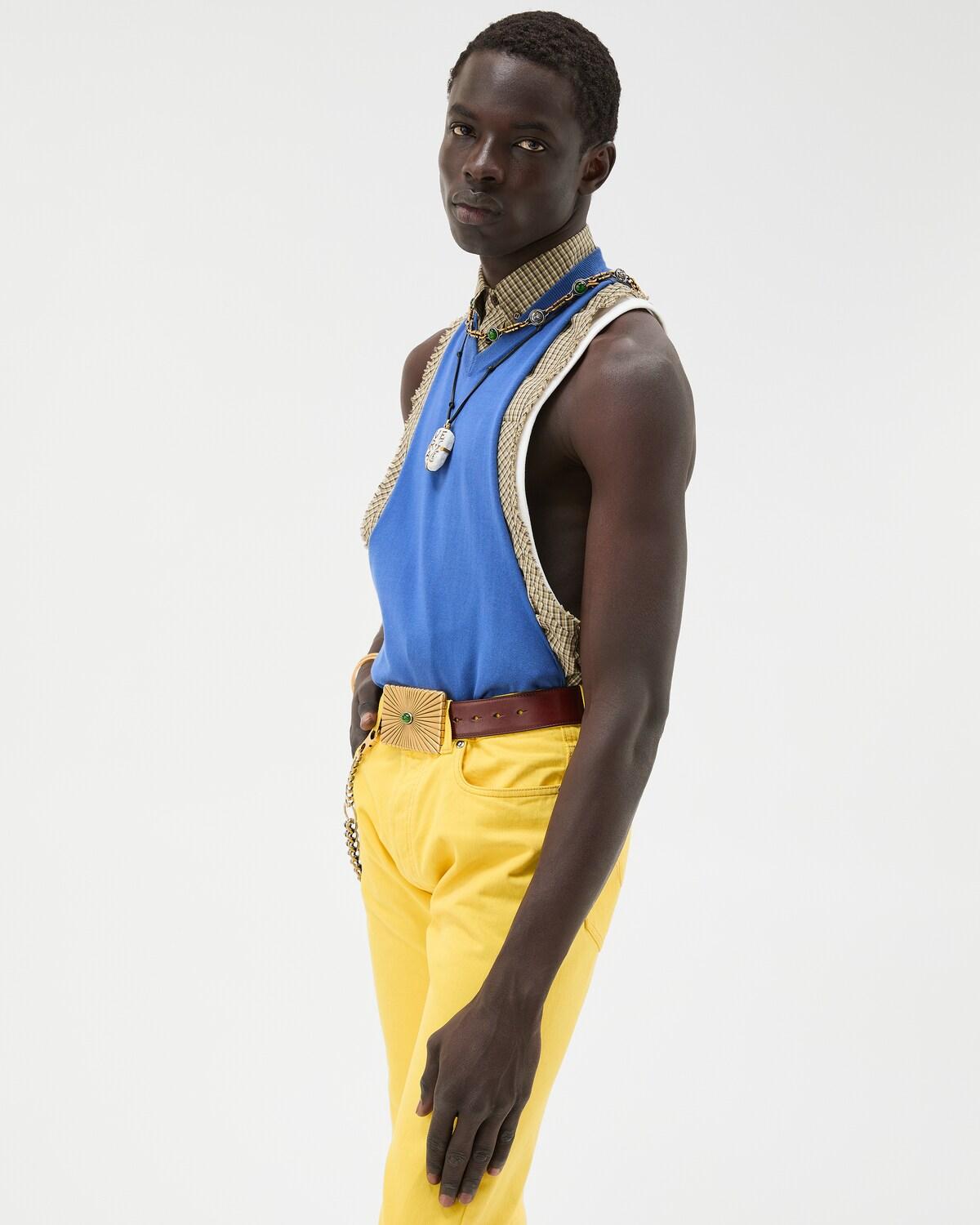 Cotton Knit Tank Top - Image 4