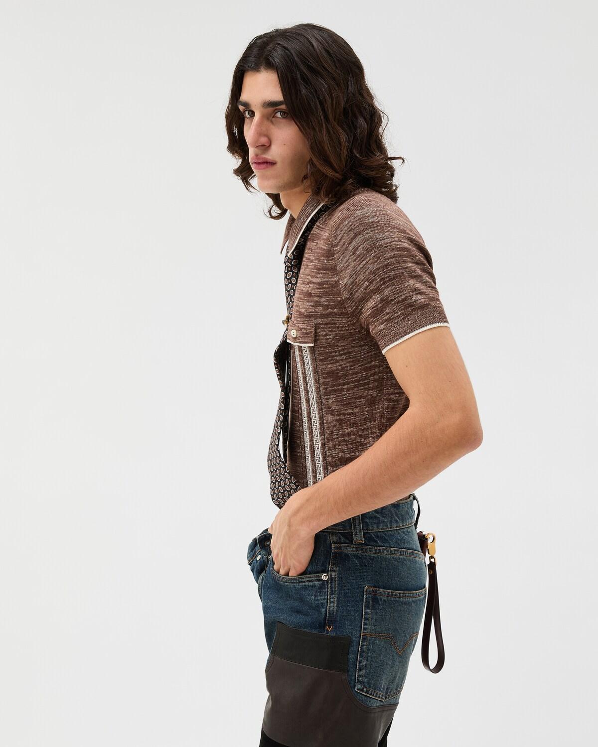 Moulin?? Jacquard Knit Polo - Image 4