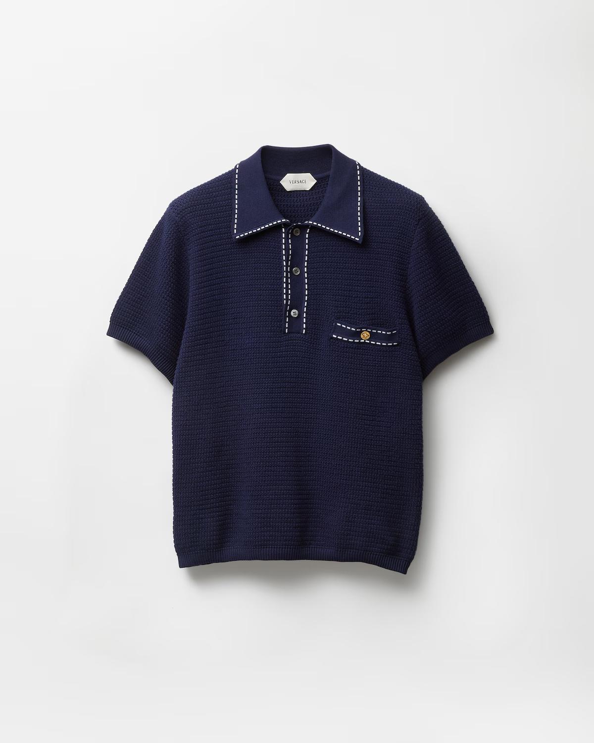 Cotton Knit Polo