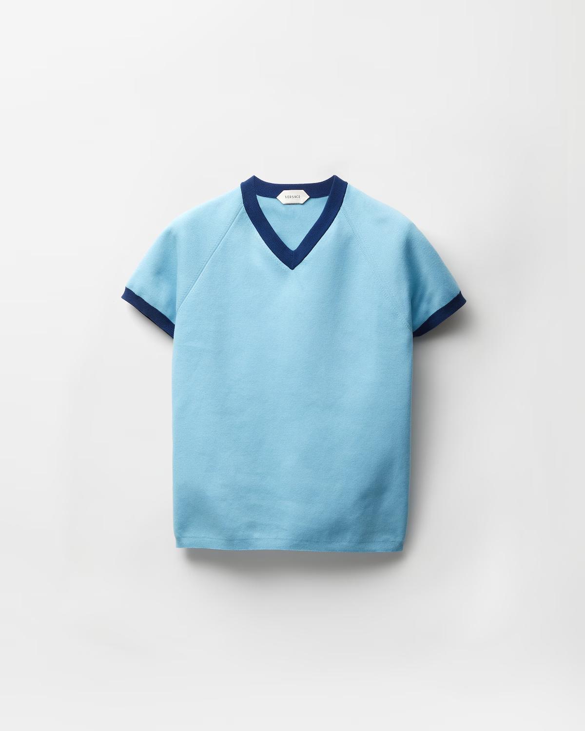 Cotton Knit T-Shirt