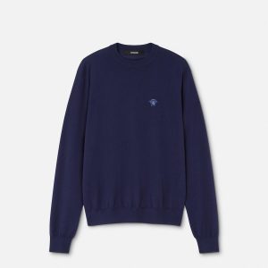 Wool-Blend Knit Sweater