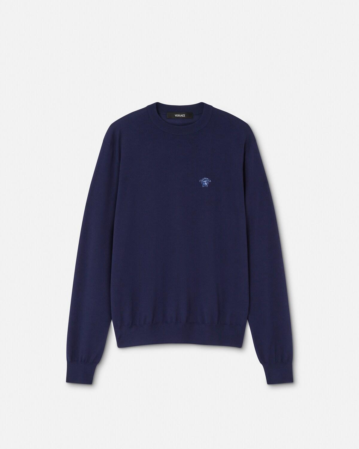 Wool-Blend Knit Sweater
