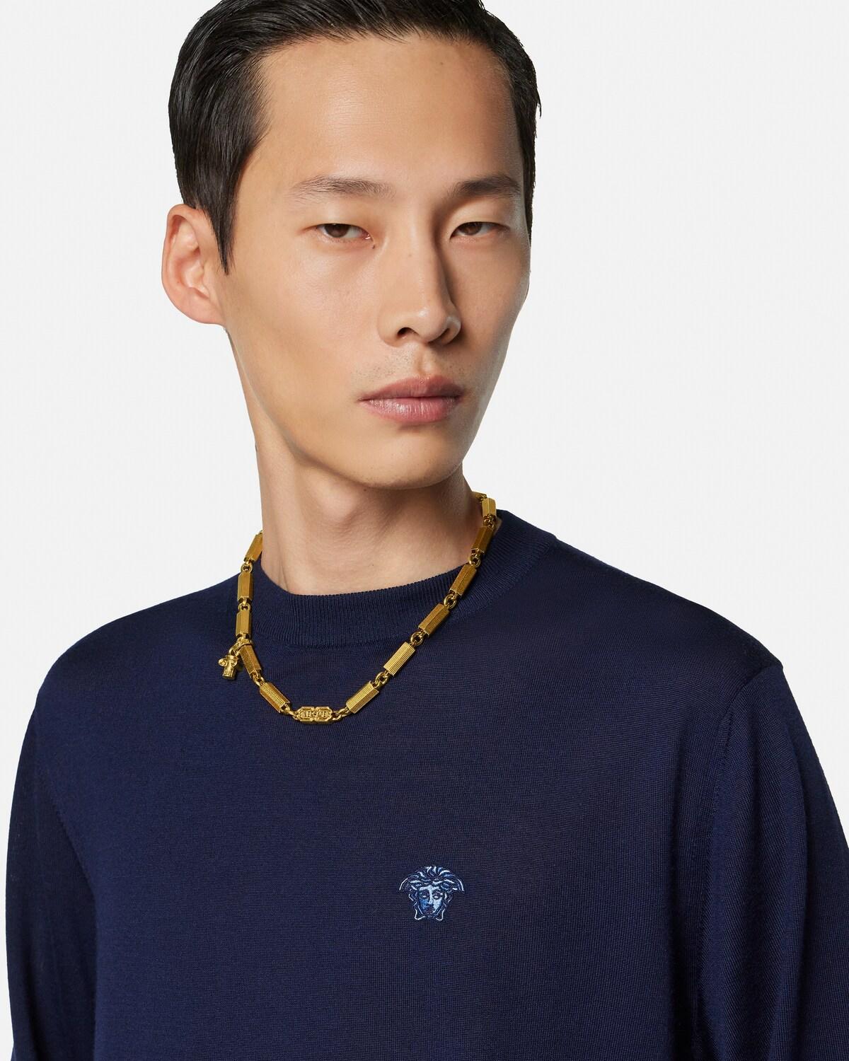 Wool-Blend Knit Sweater - Image 3