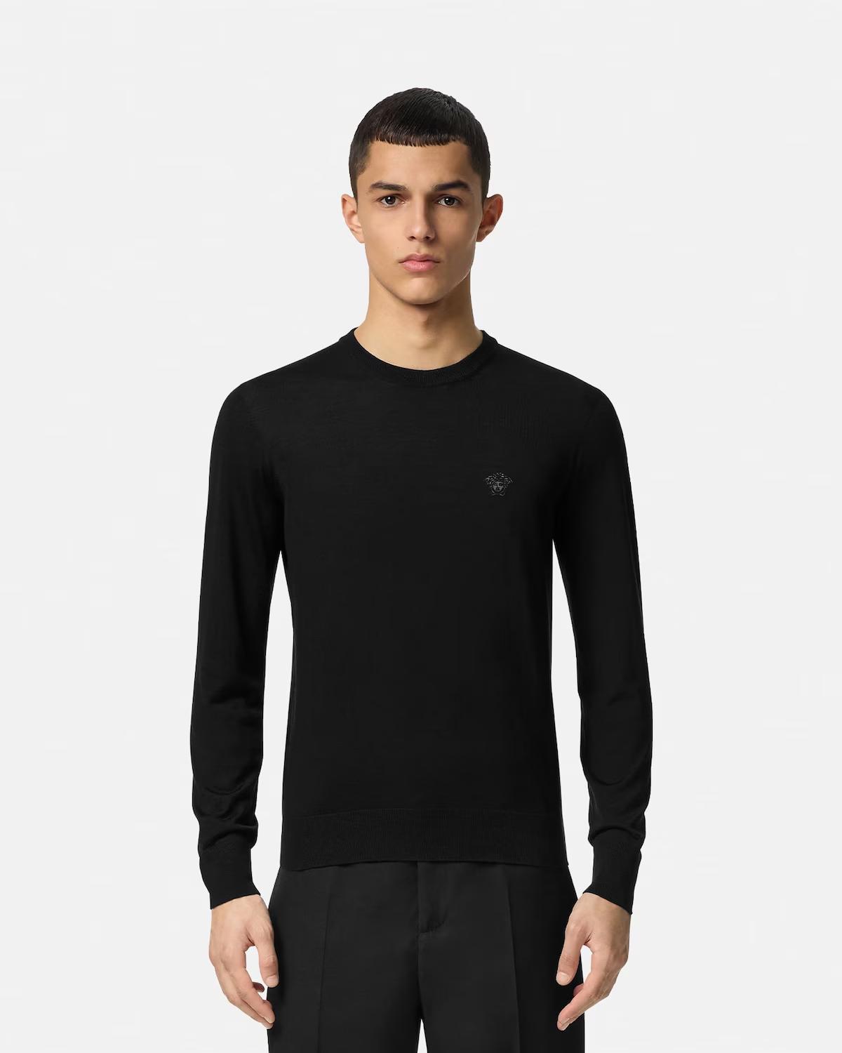 Embroidered Wool-Blend Knit Sweater - Image 4