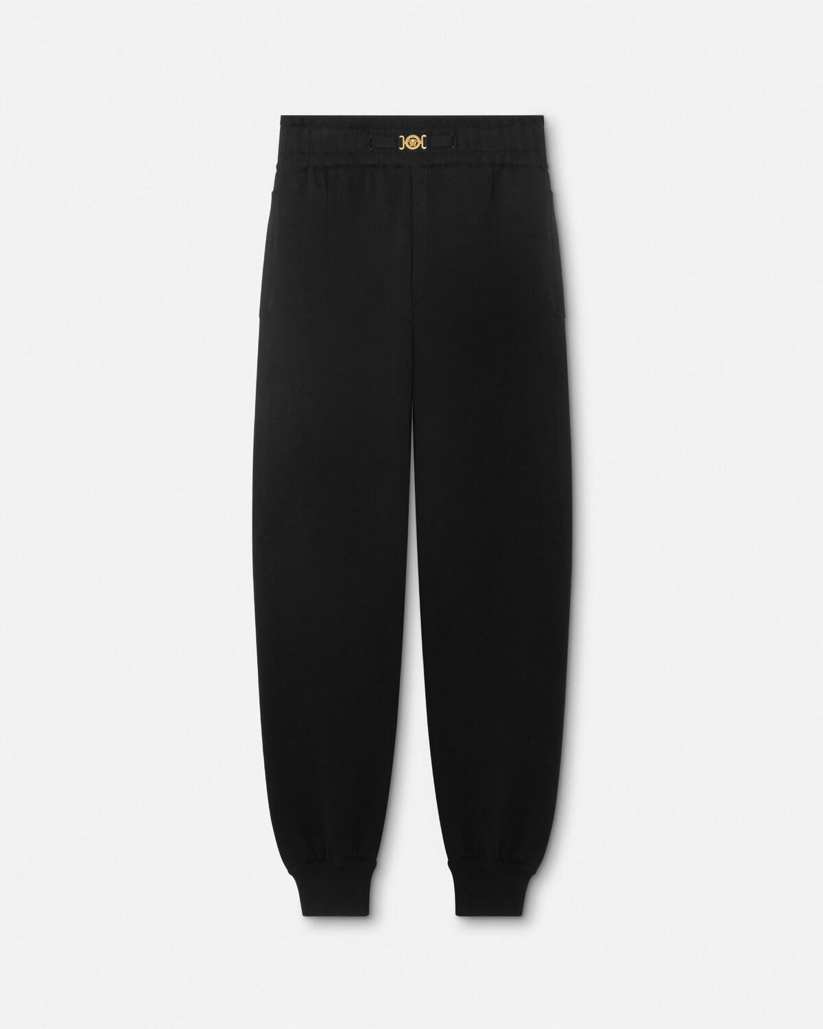 Cashmere-Cotton Knit Sweatpants