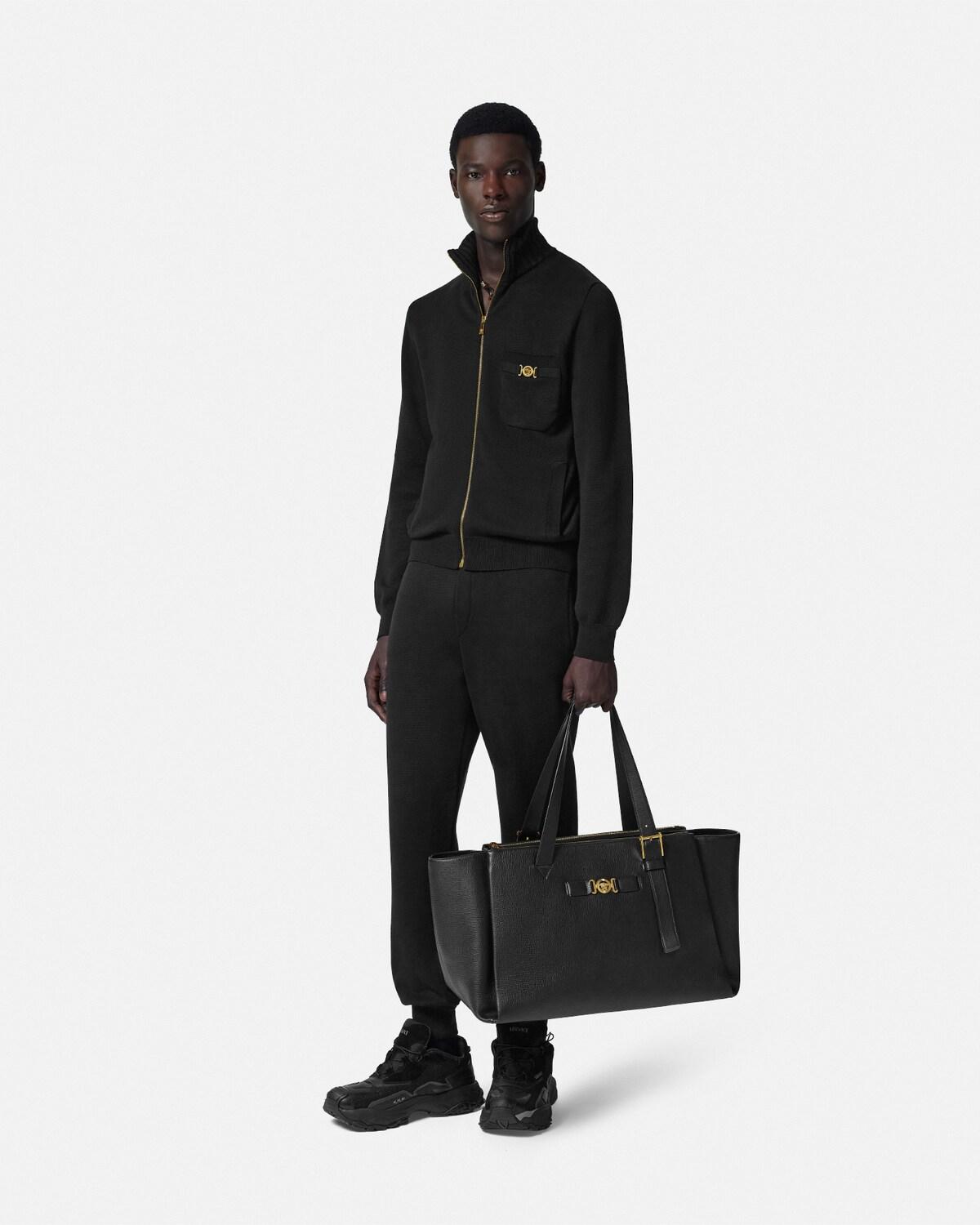 Cashmere-Cotton Knit Sweatpants - Image 2