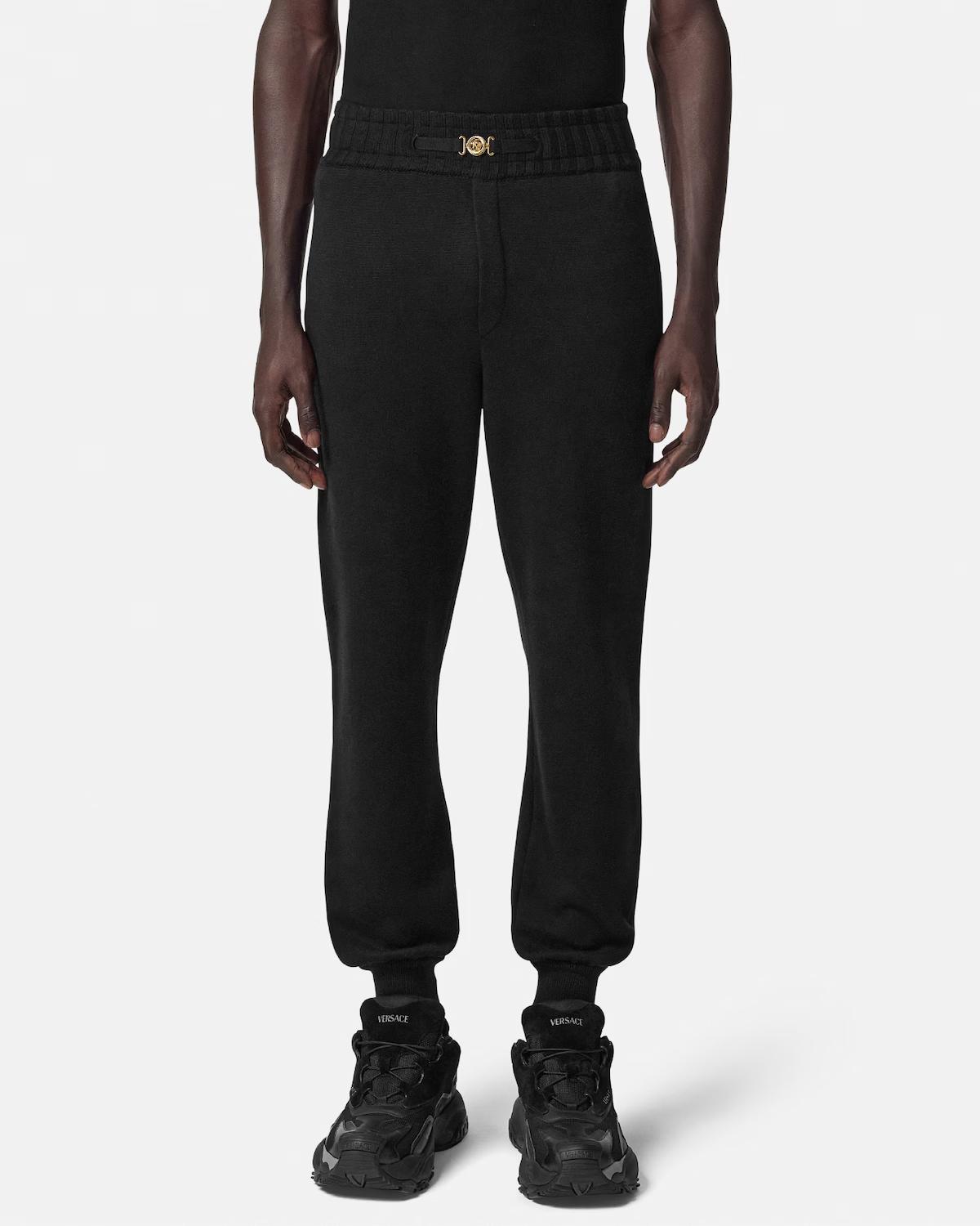Cashmere-Cotton Knit Sweatpants - Image 4