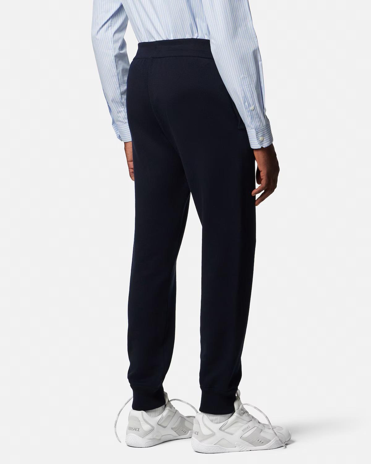Cashmere-Cotton Knit Sweatpants - Image 5