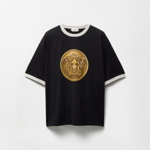 Printed Cotton-Jersey Regular T-Shirt