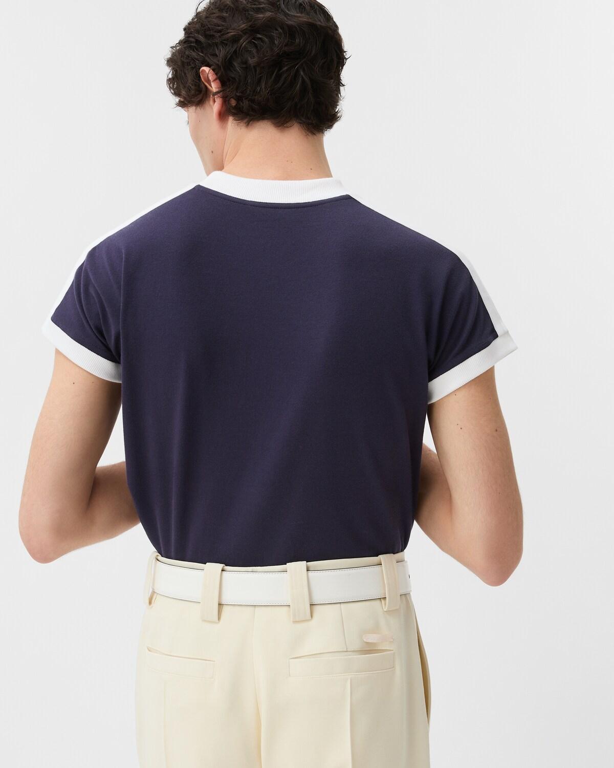 Embroidered-Logo Stretch Cotton-Jersey Slim T-Shirt - Image 3