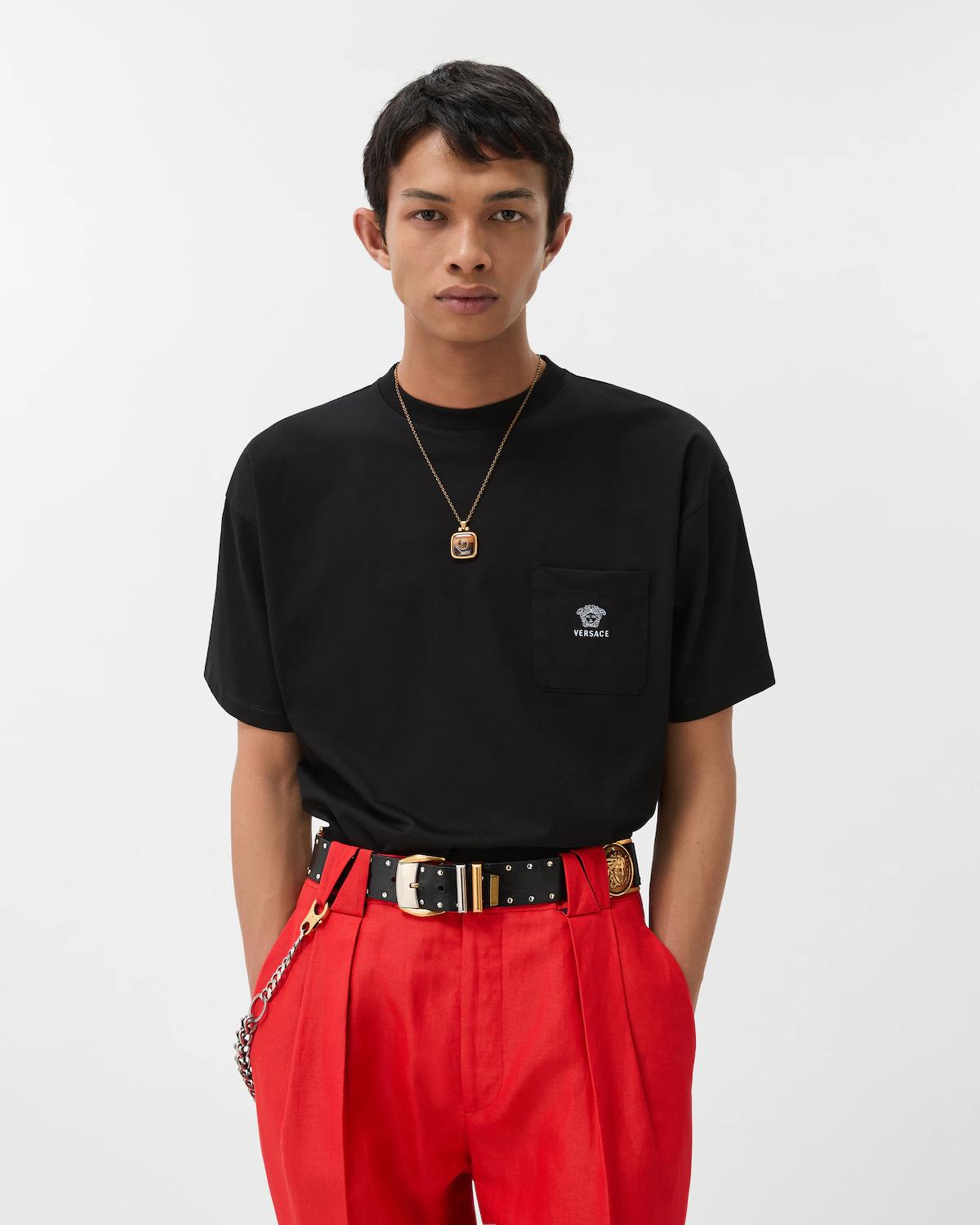Embroidered Cotton-Jersey T-Shirt - Image 2