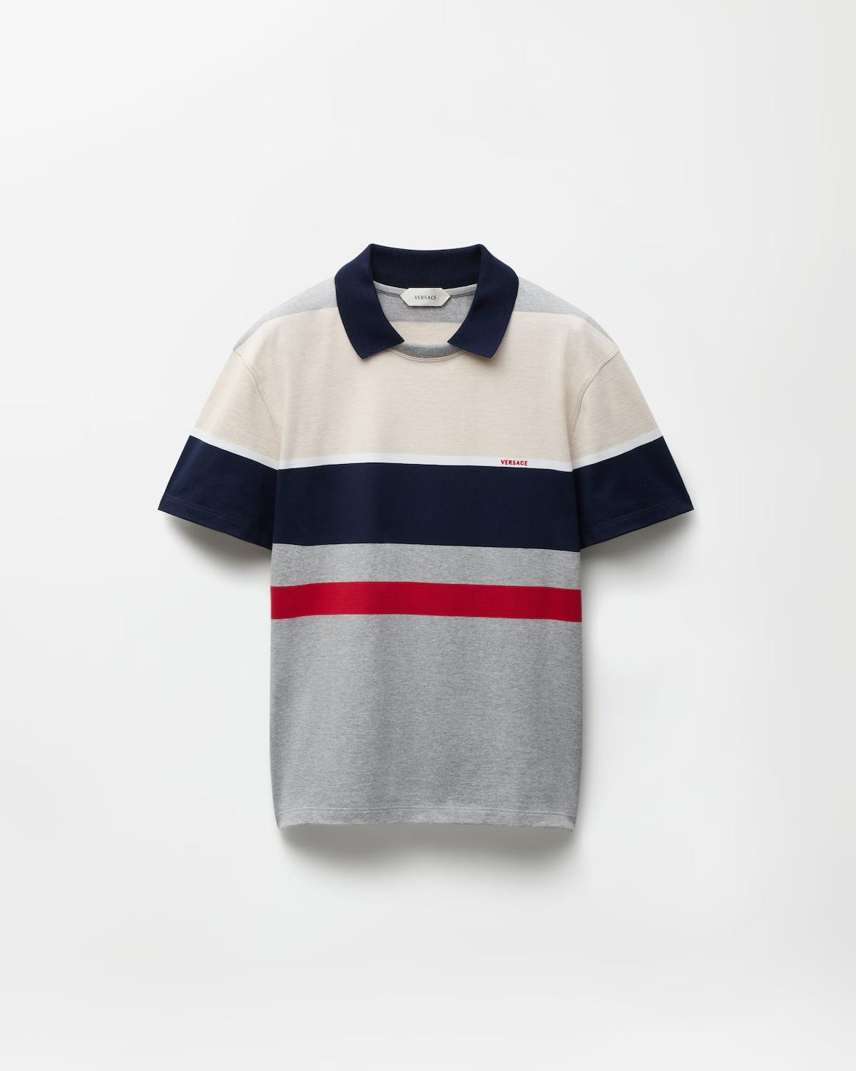 Striped Cotton-Jersey T-Shirt