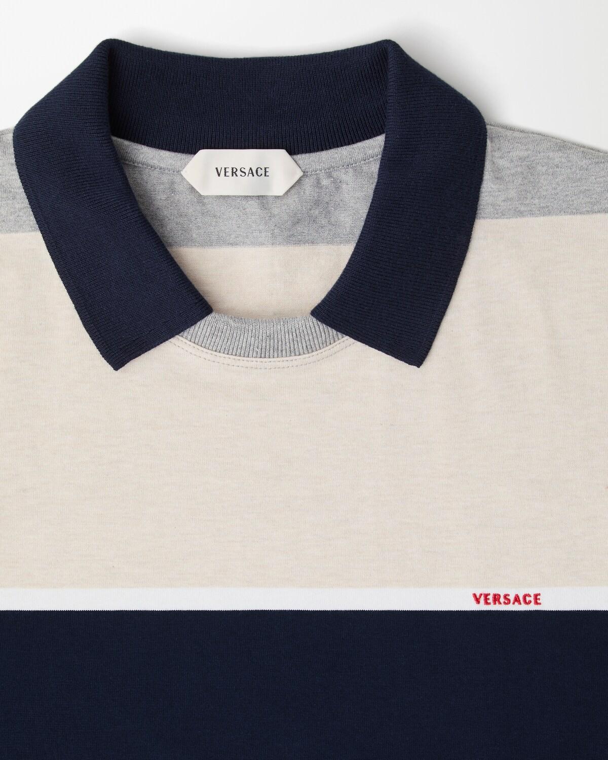 Striped Cotton-Jersey T-Shirt - Image 2