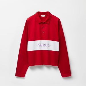 Embroidered-Logo Intarsia Cotton-Jersey Polo