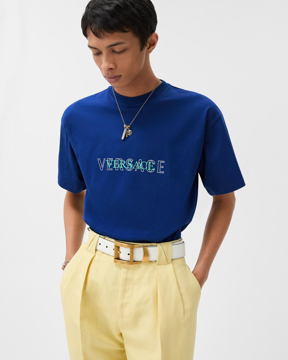 Embroidered-Logo Cotton-Jersey Regular T-shirt - Image 2