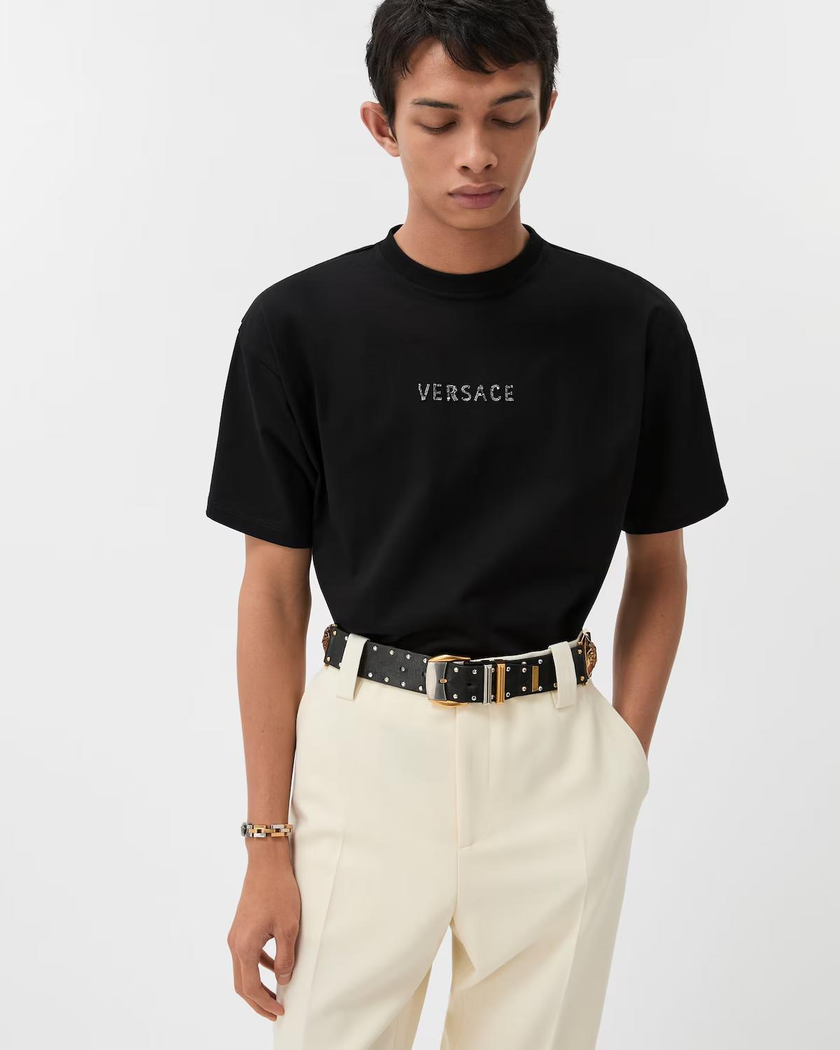 Embroidered-Logo Cotton-Jersey Regular T-shirt - Image 2