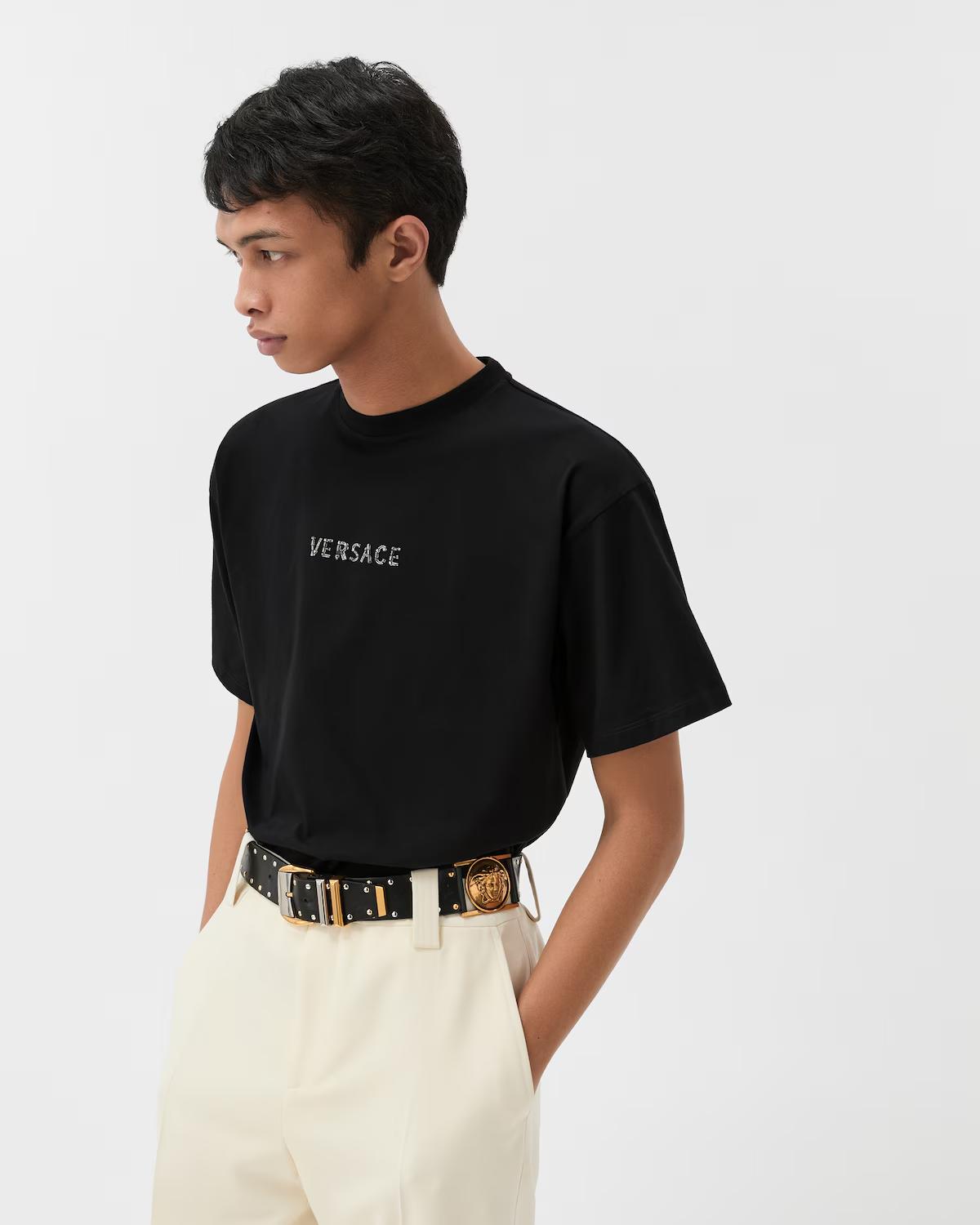 Embroidered-Logo Cotton-Jersey Regular T-shirt - Image 4