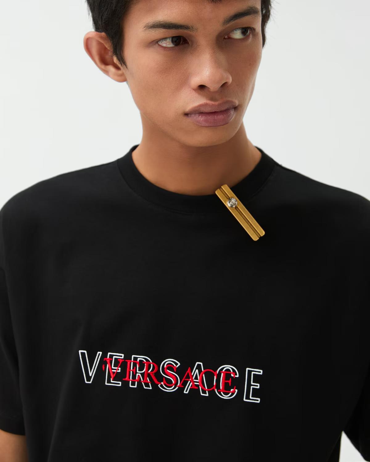 Embroidered-Logo Cotton-Jersey Regular T-shirt - Image 5