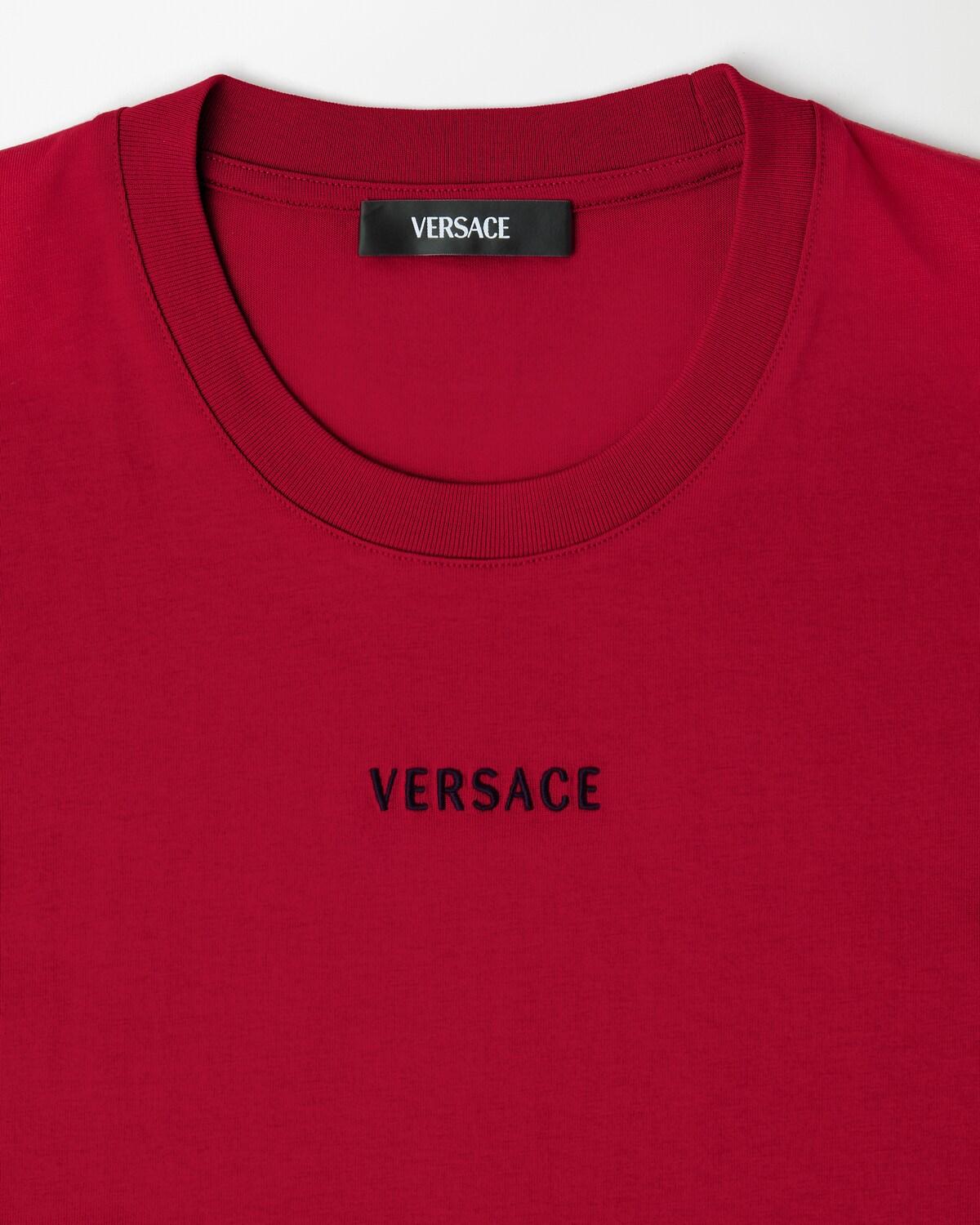 Embroidered Cotton-Jersey Slim T-Shirt - Image 2