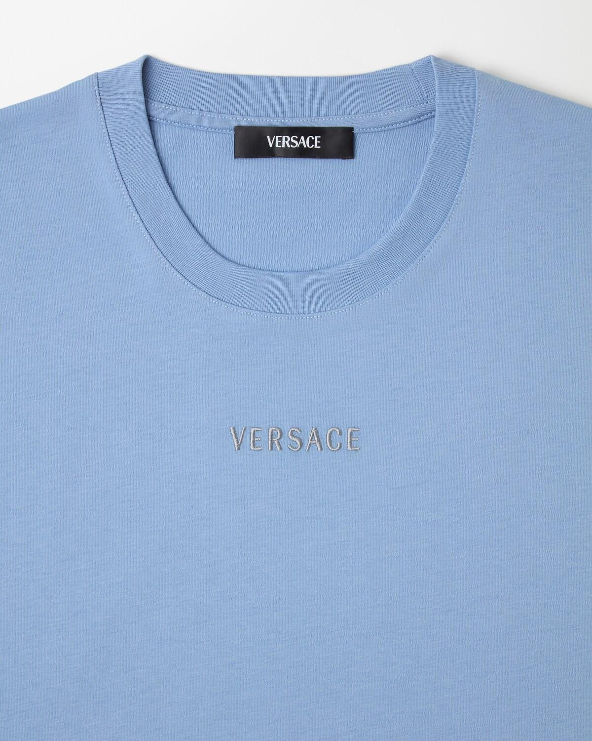 Embroidered Cotton-Jersey Slim T-Shirt - Image 2