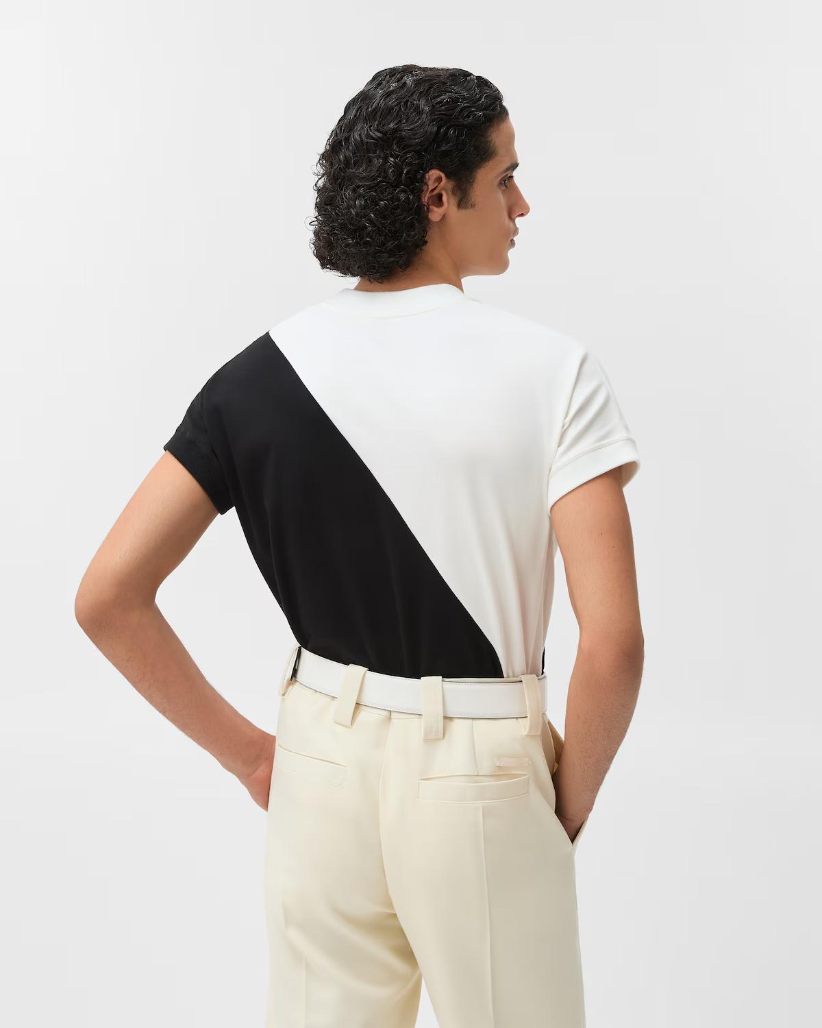 Embroidered-Logo Stretch Cotton-Jersey Slim T-Shirt - Image 3