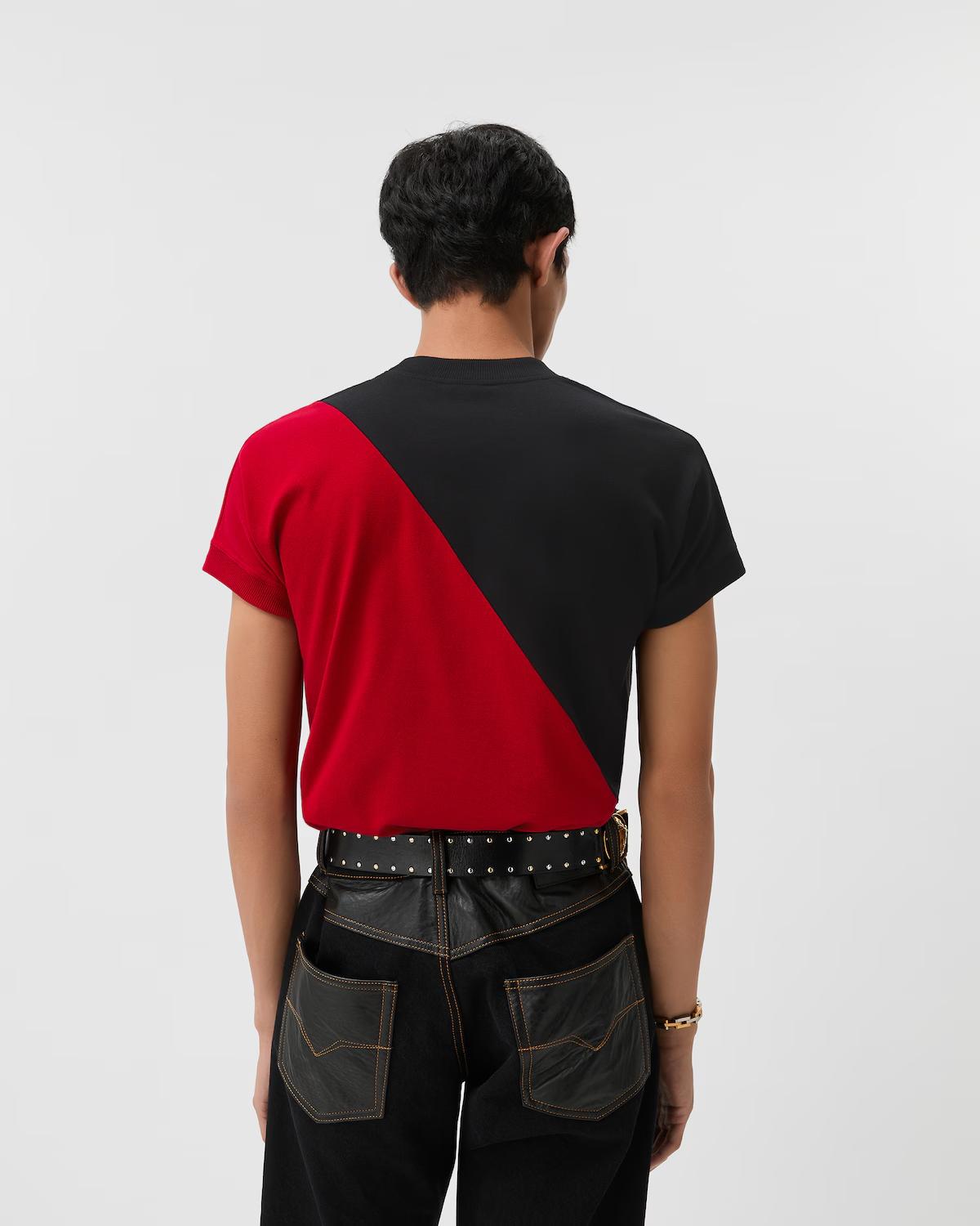 Embroidered-Logo Stretch Cotton-Jersey Slim T-Shirt - Image 3