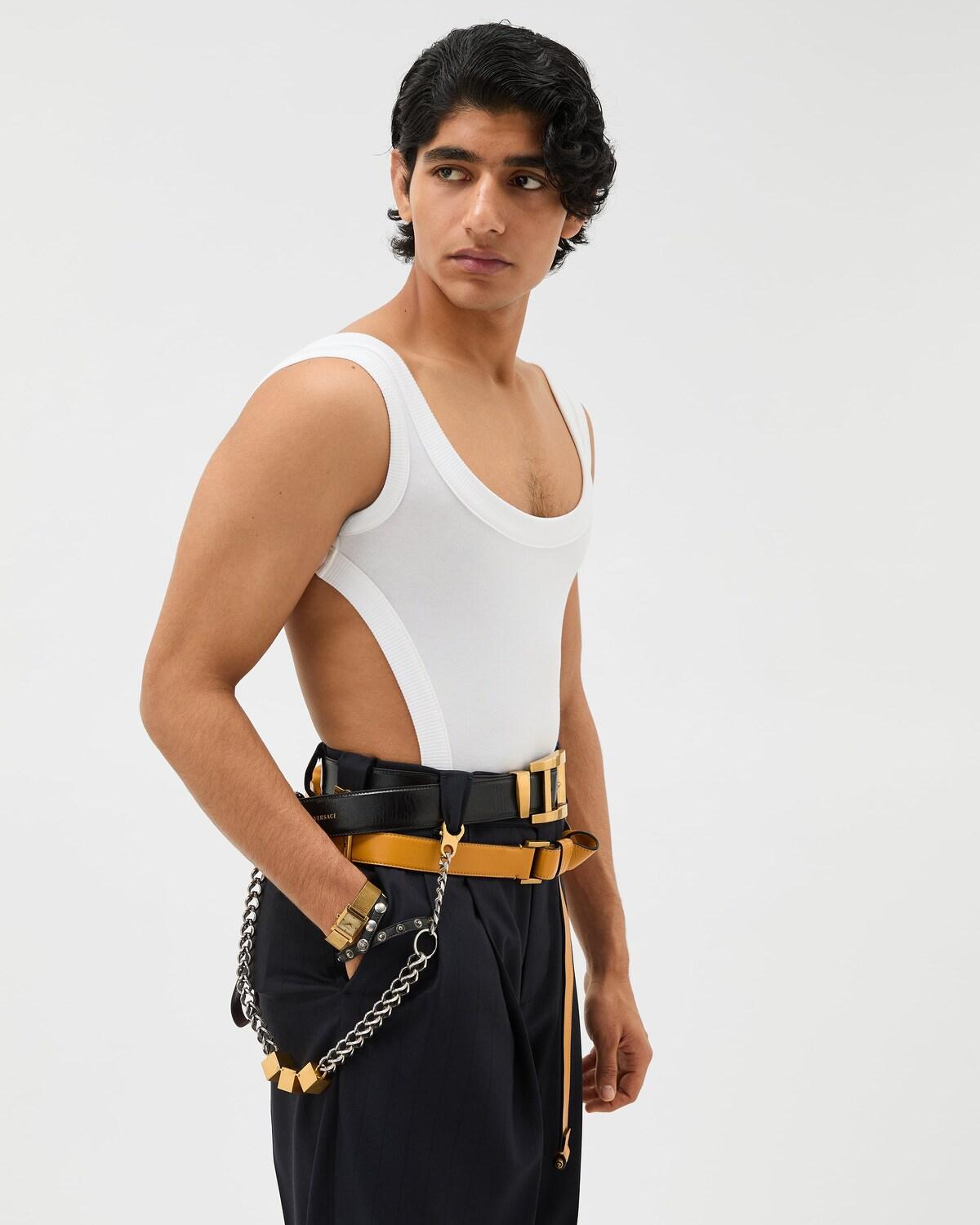 Embroidered Cotton-Jersey Bodysuit - Image 4