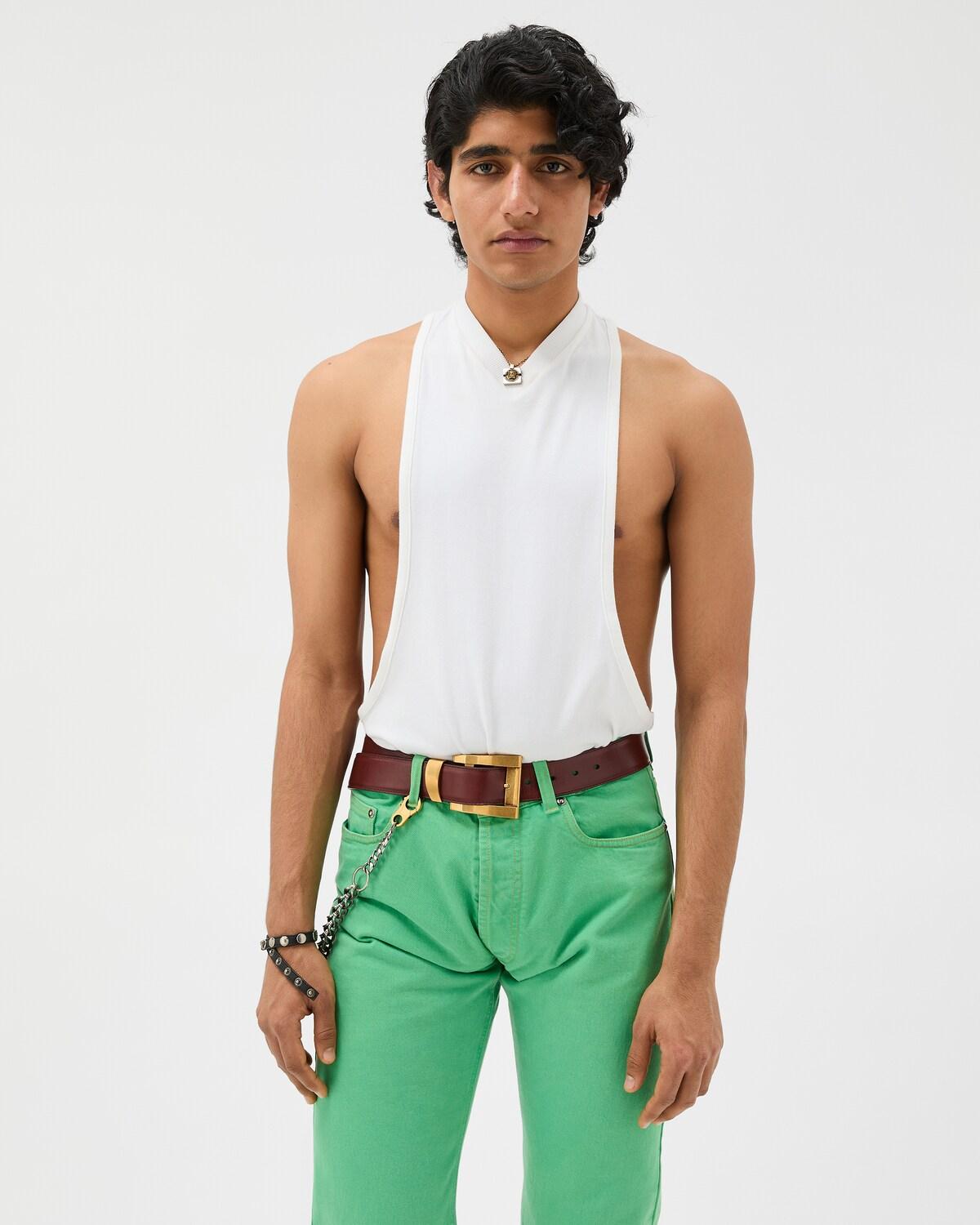 Stretch Cotton-Jersey Tank Top - Image 2