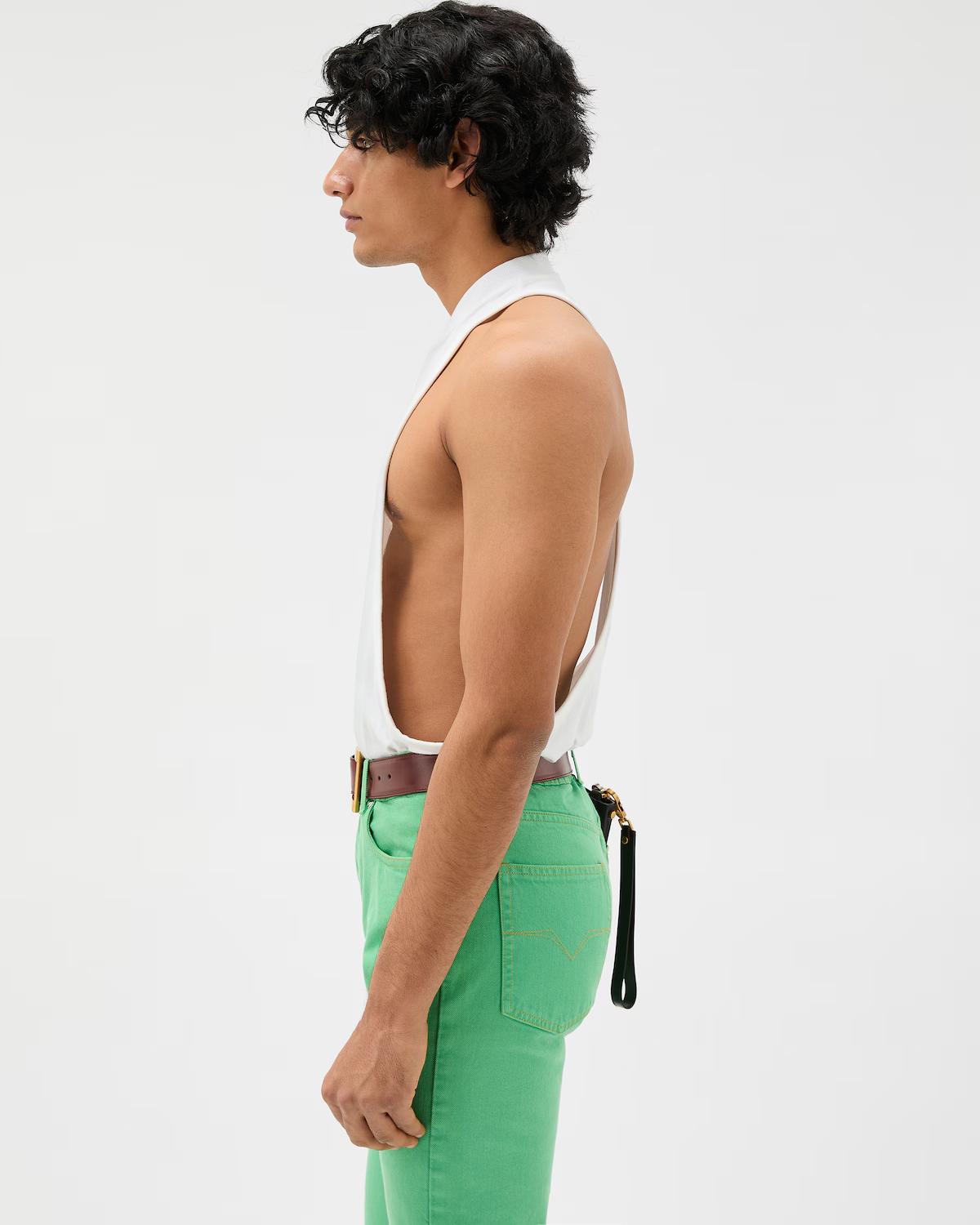 Stretch Cotton-Jersey Tank Top - Image 4