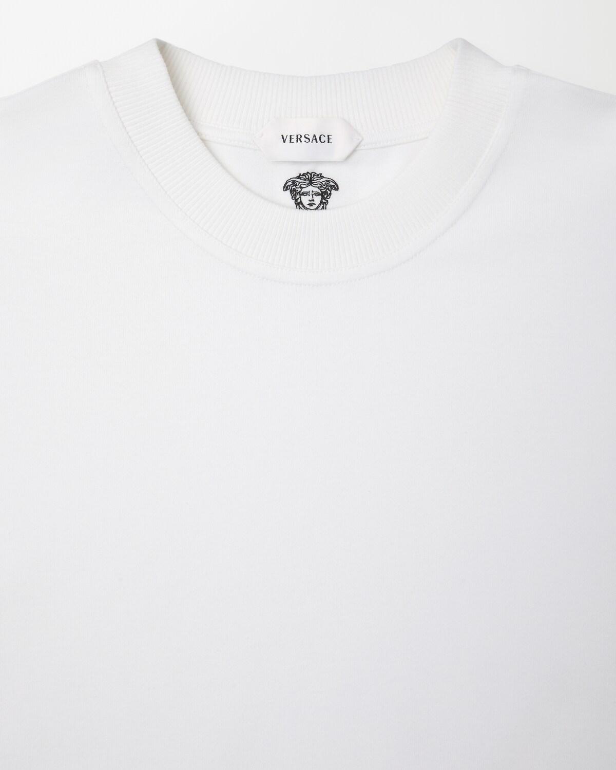 Embroidered Stretch Cotton-Jersey T-Shirt - Image 2