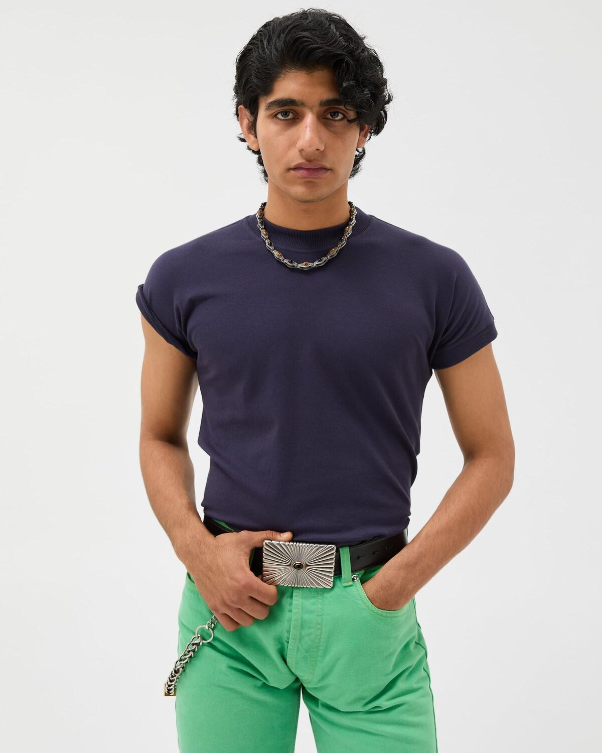 Embroidered Stretch Cotton-Jersey T-Shirt - Image 2