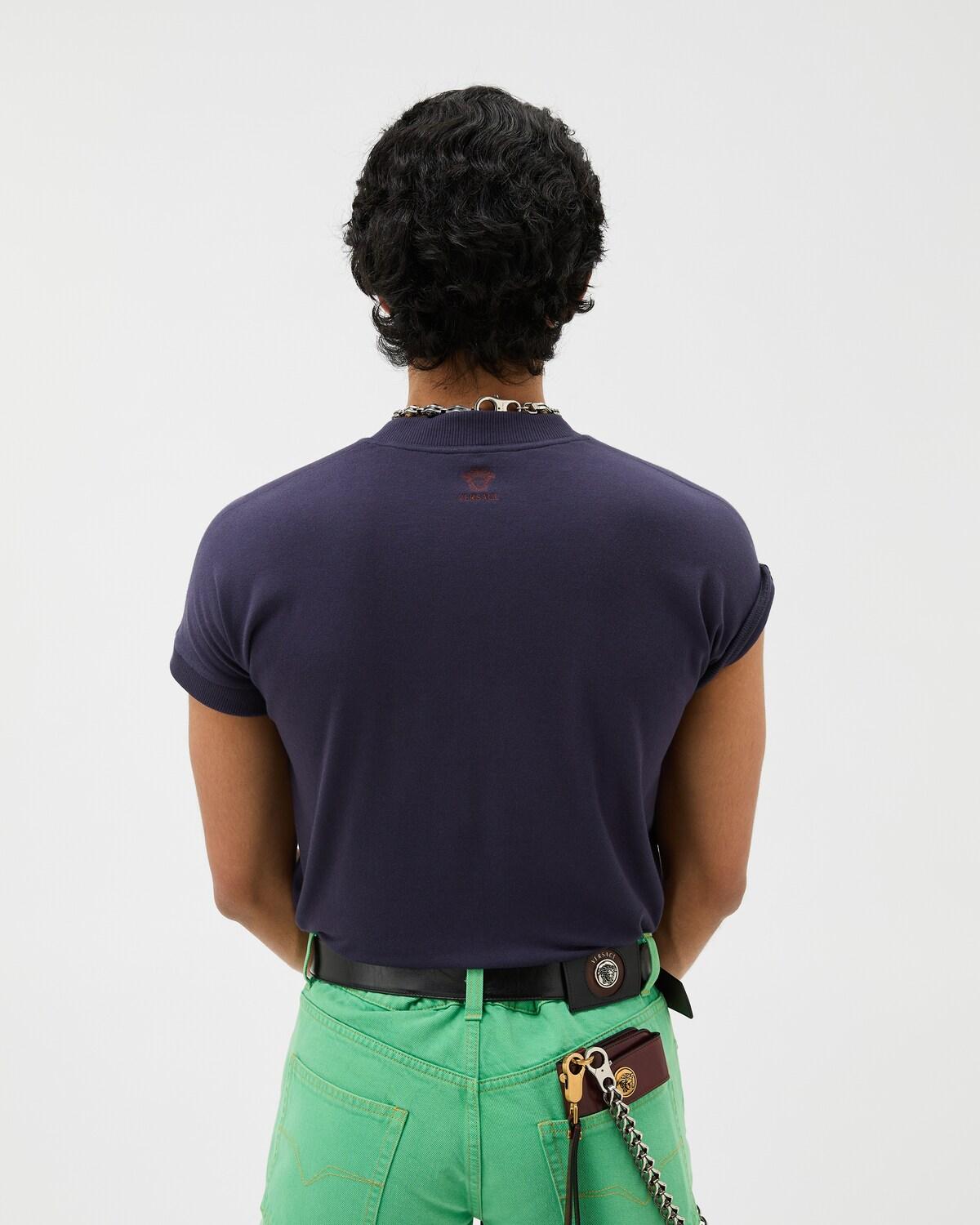 Embroidered Stretch Cotton-Jersey T-Shirt - Image 3