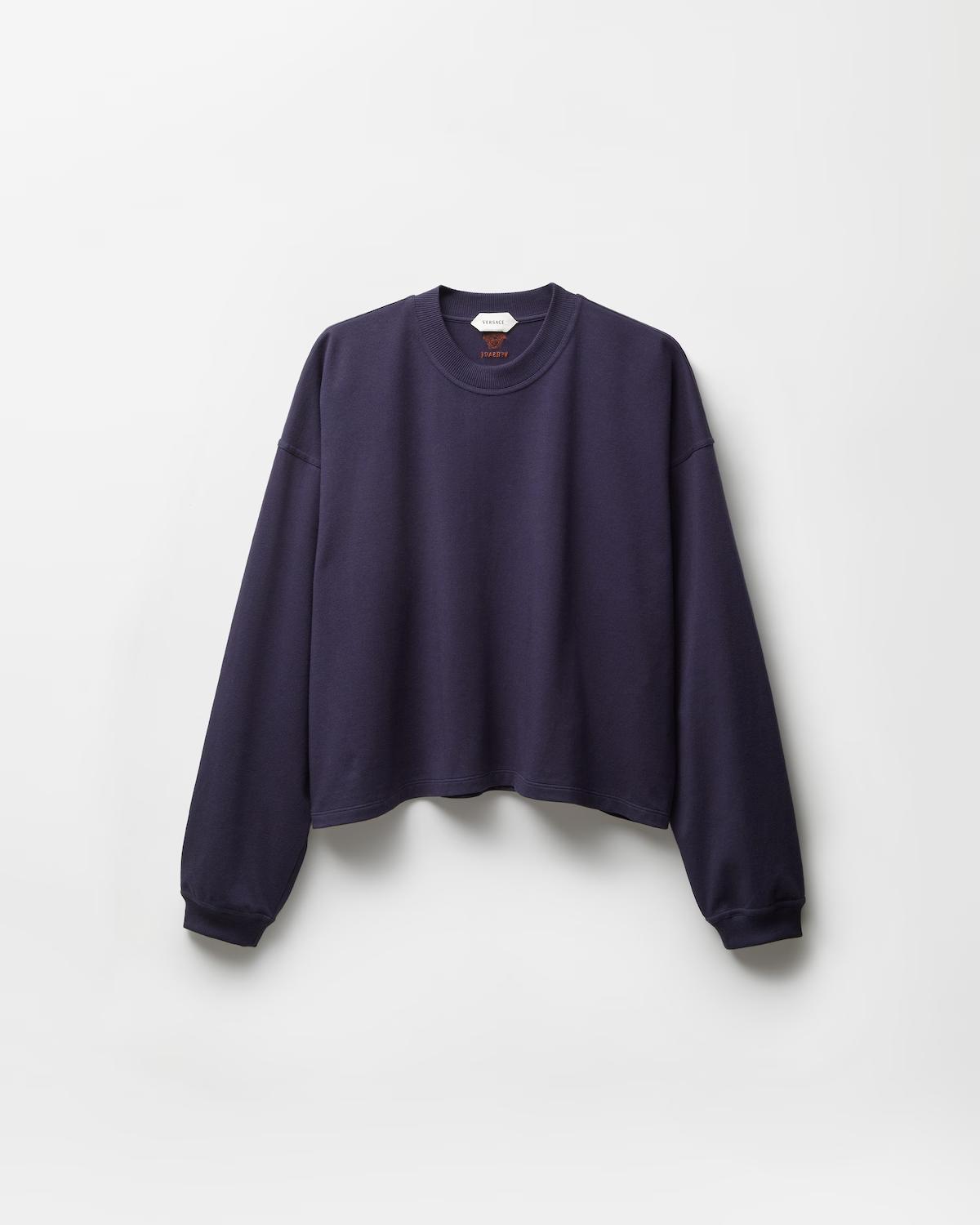 Embroidered Cotton-Jersey Long-Sleeved T-Shirt