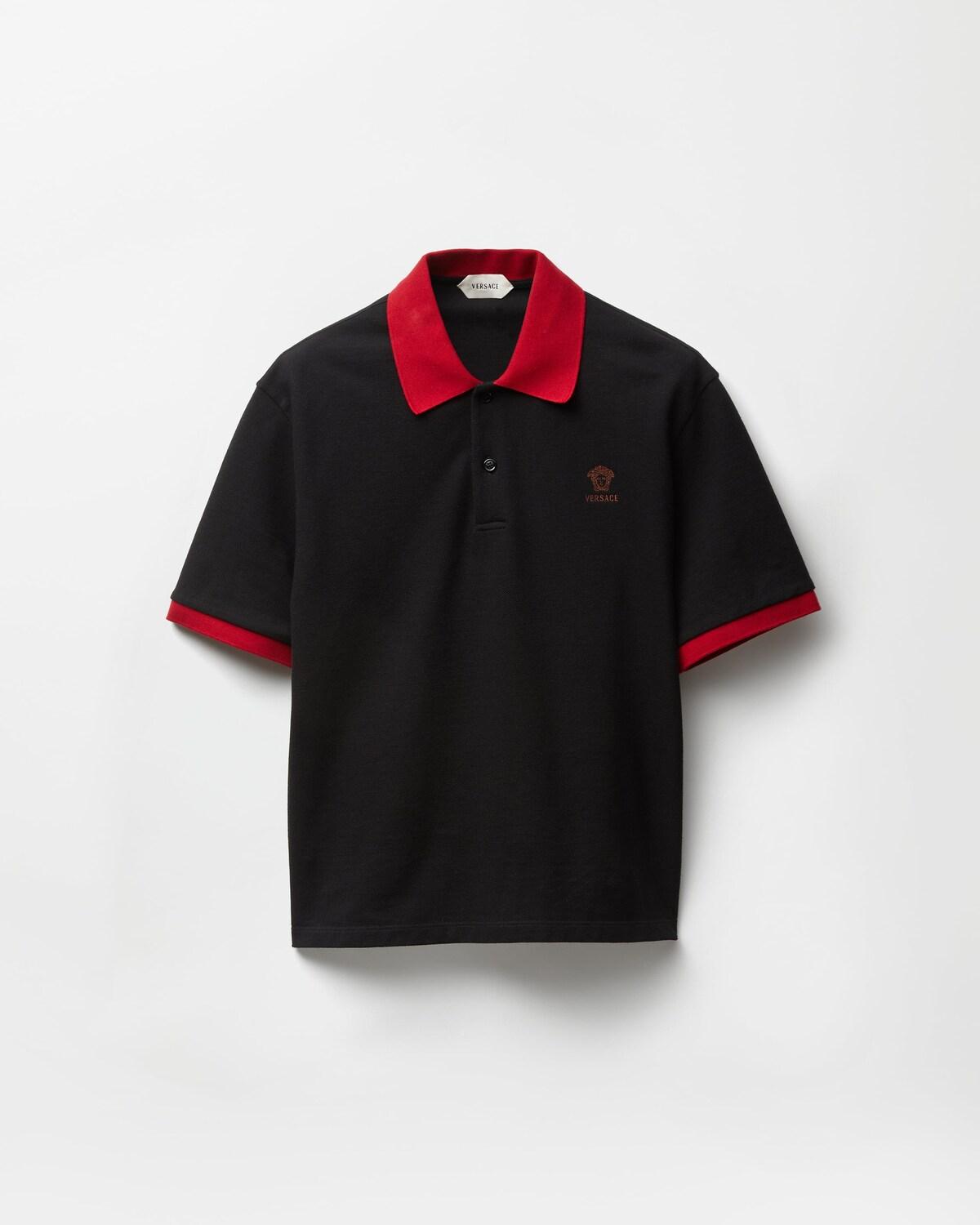 Embroidered Cotton Piqu?? Polo
