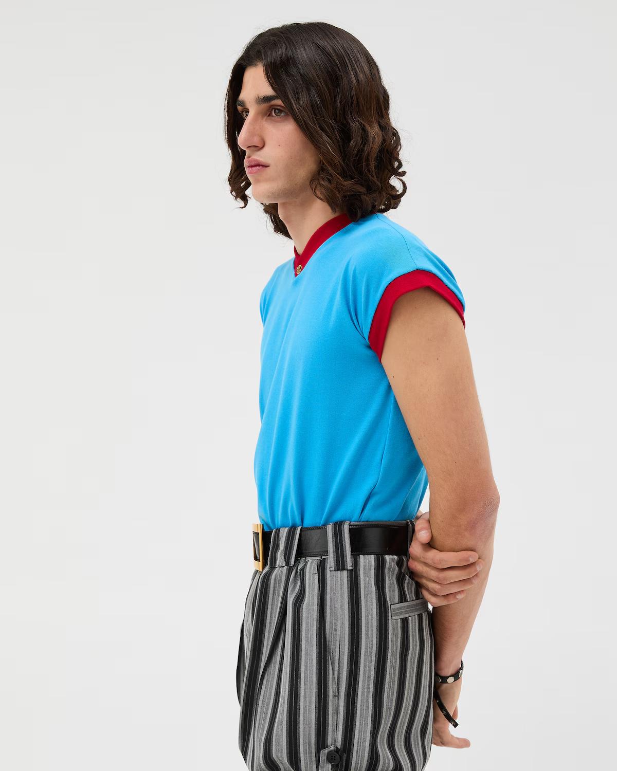 Stretch Cotton-Jersey Slim T-Shirt - Image 4