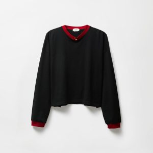 Stretch Cotton-Jersey Long-Sleeved T-Shirt