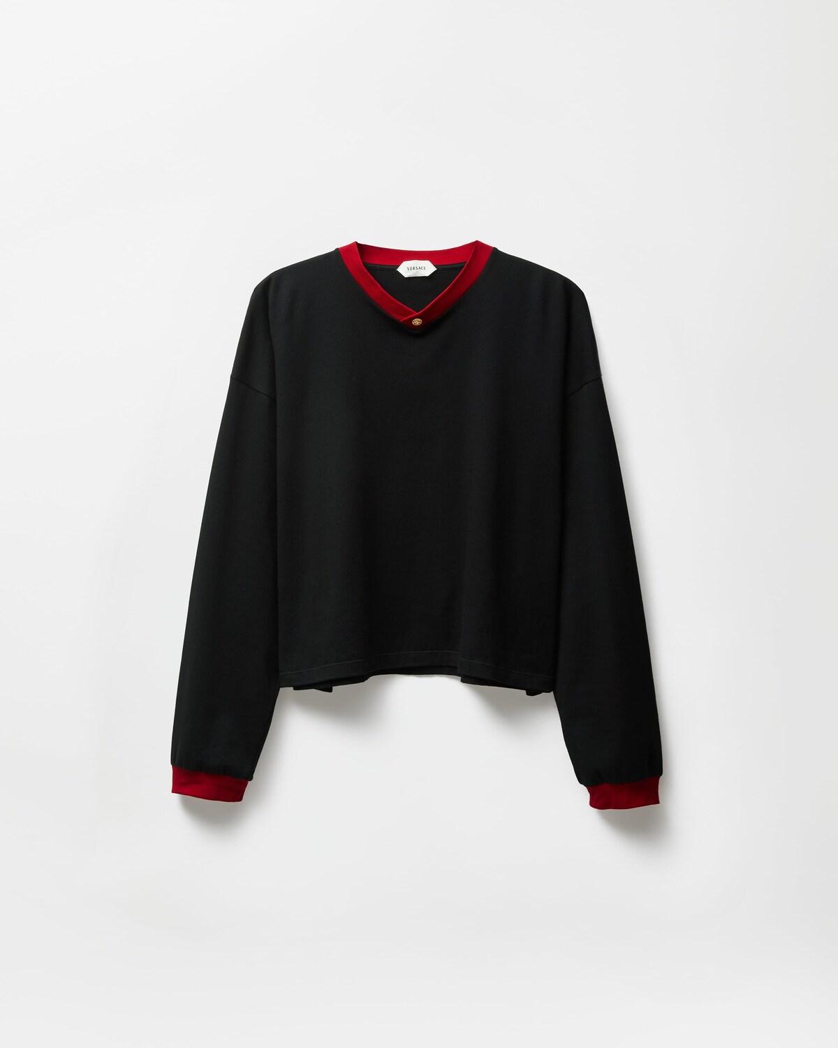 Stretch Cotton-Jersey Long-Sleeved T-Shirt