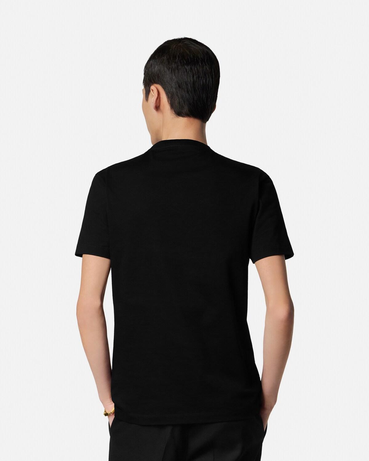 Embroidered Cotton-Jersey Slim T-Shirt - Image 3