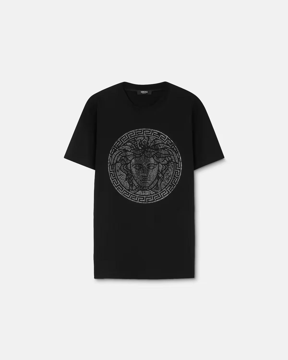 Embellished Cotton-Jersey Slim T-Shirt