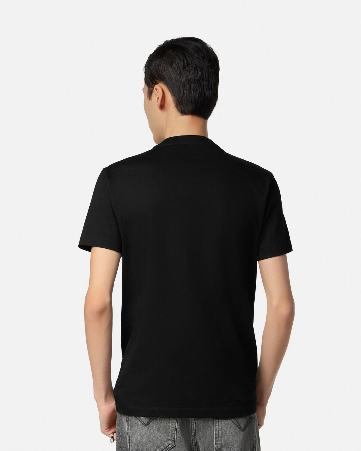 Embellished Cotton-Jersey Slim T-Shirt - Image 3