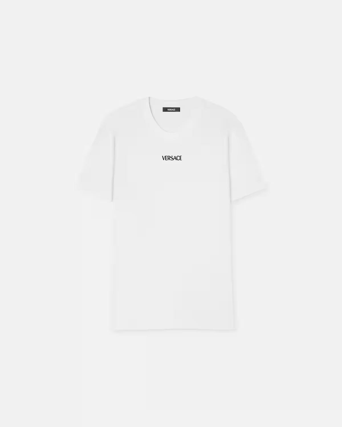 Embroidered Cotton-Jersey Slim T-Shirt