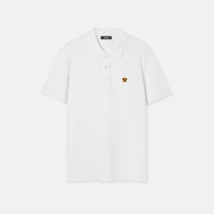Embroidered Cotton Piqu?? Polo