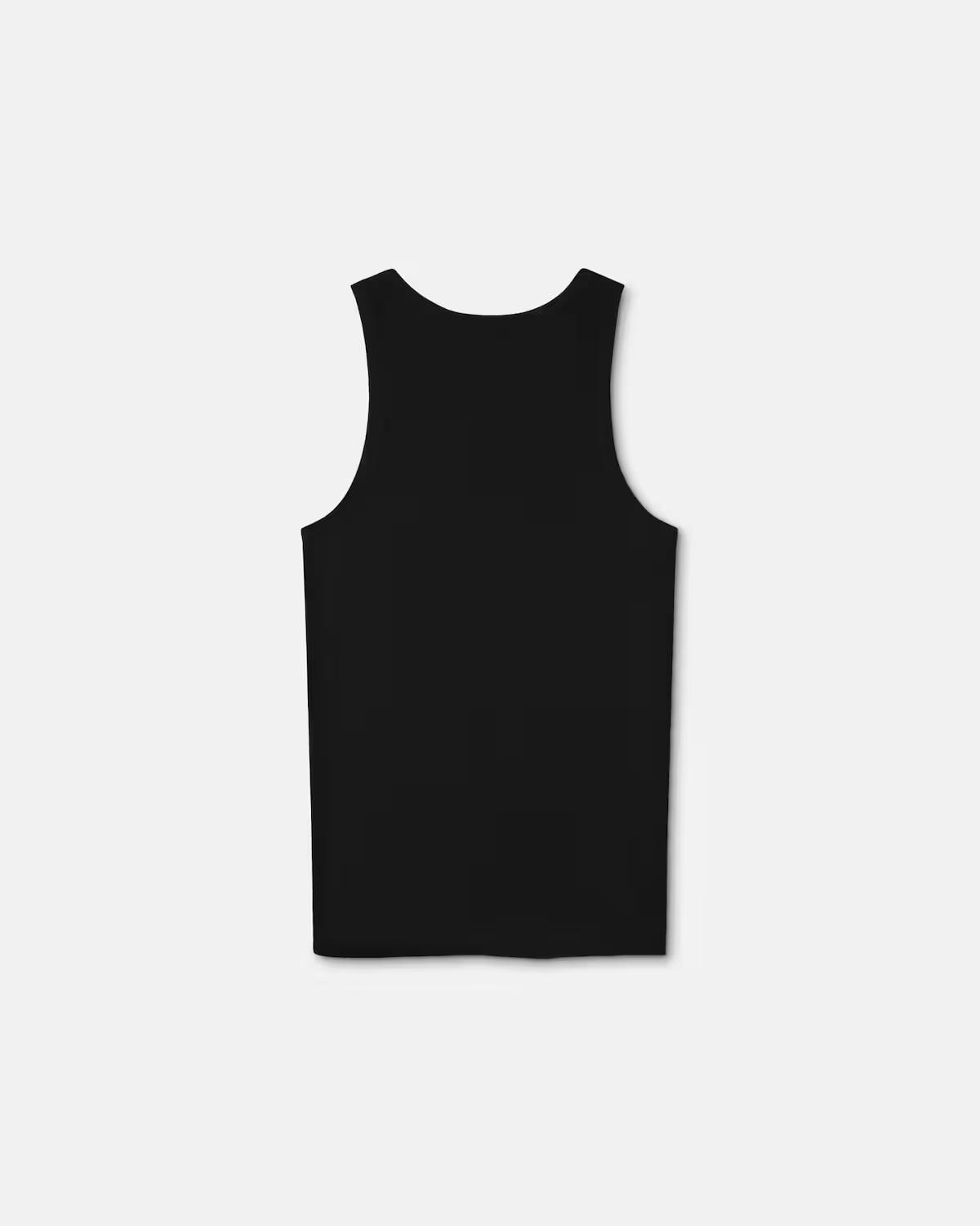 Cotton Ribbed Tank Top - Image 3