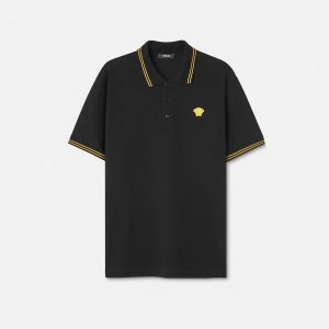 Embroidered Cotton Piqu?? Polo