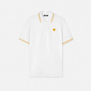 Embroidered Cotton Piqu?? Polo