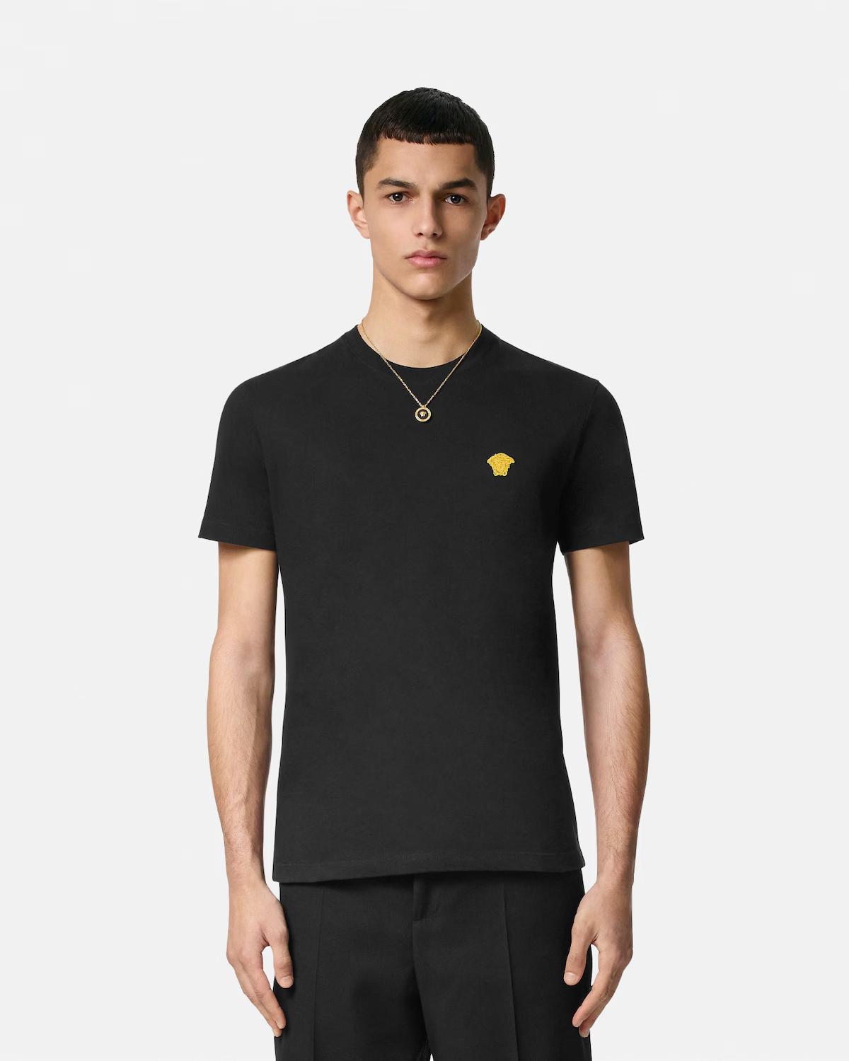 Embroidered Cotton-Jersey T-Shirt - Image 4
